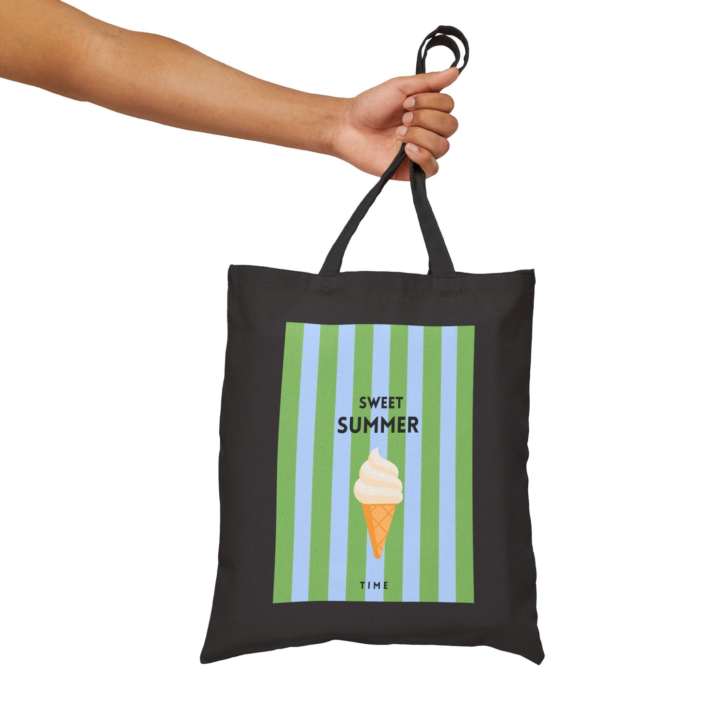 Sweet Summer Time Cotton Tote Bag