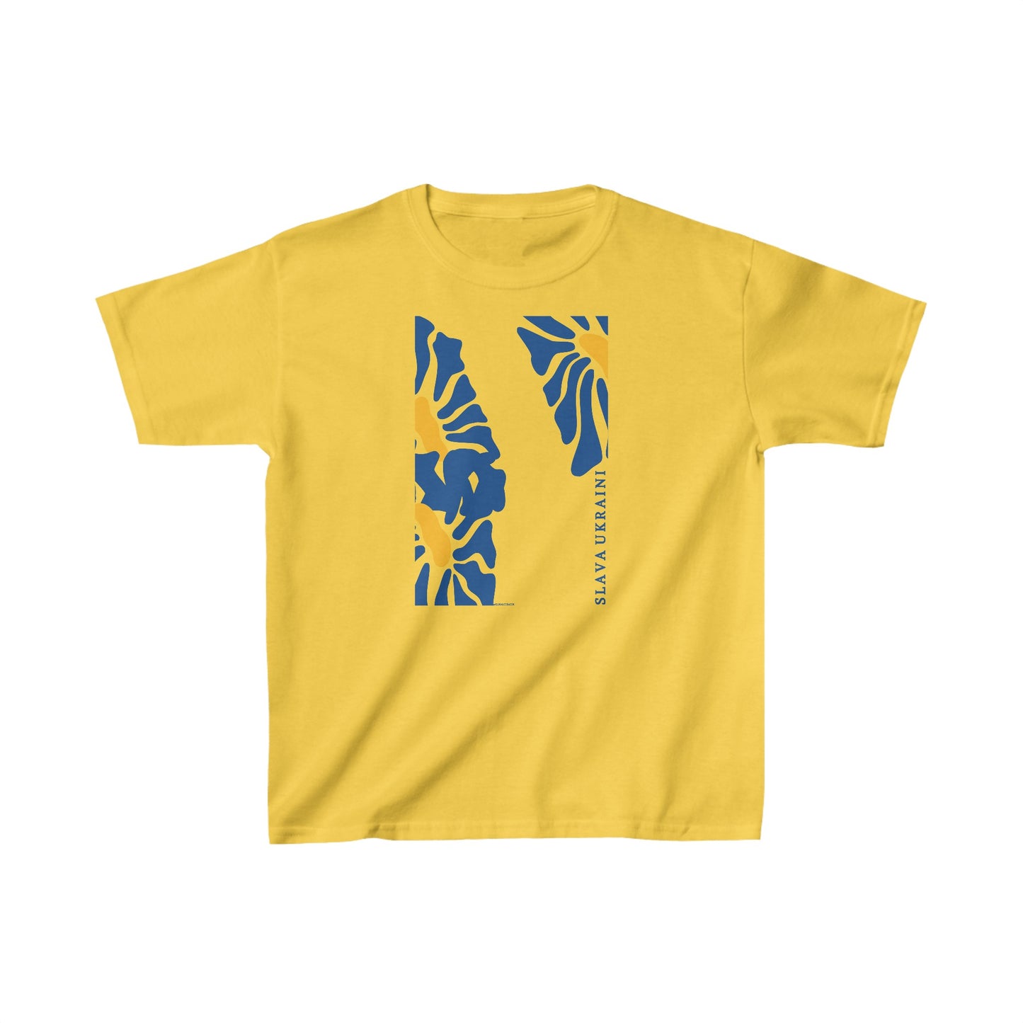 SLAVA UKRAINI Kids Tee | Kids Sunflower Tee