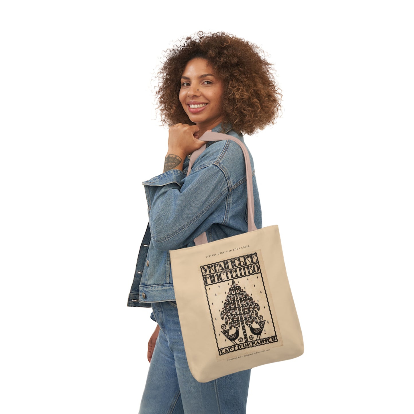 Ukrainian Vintage Graphic Tote Bag