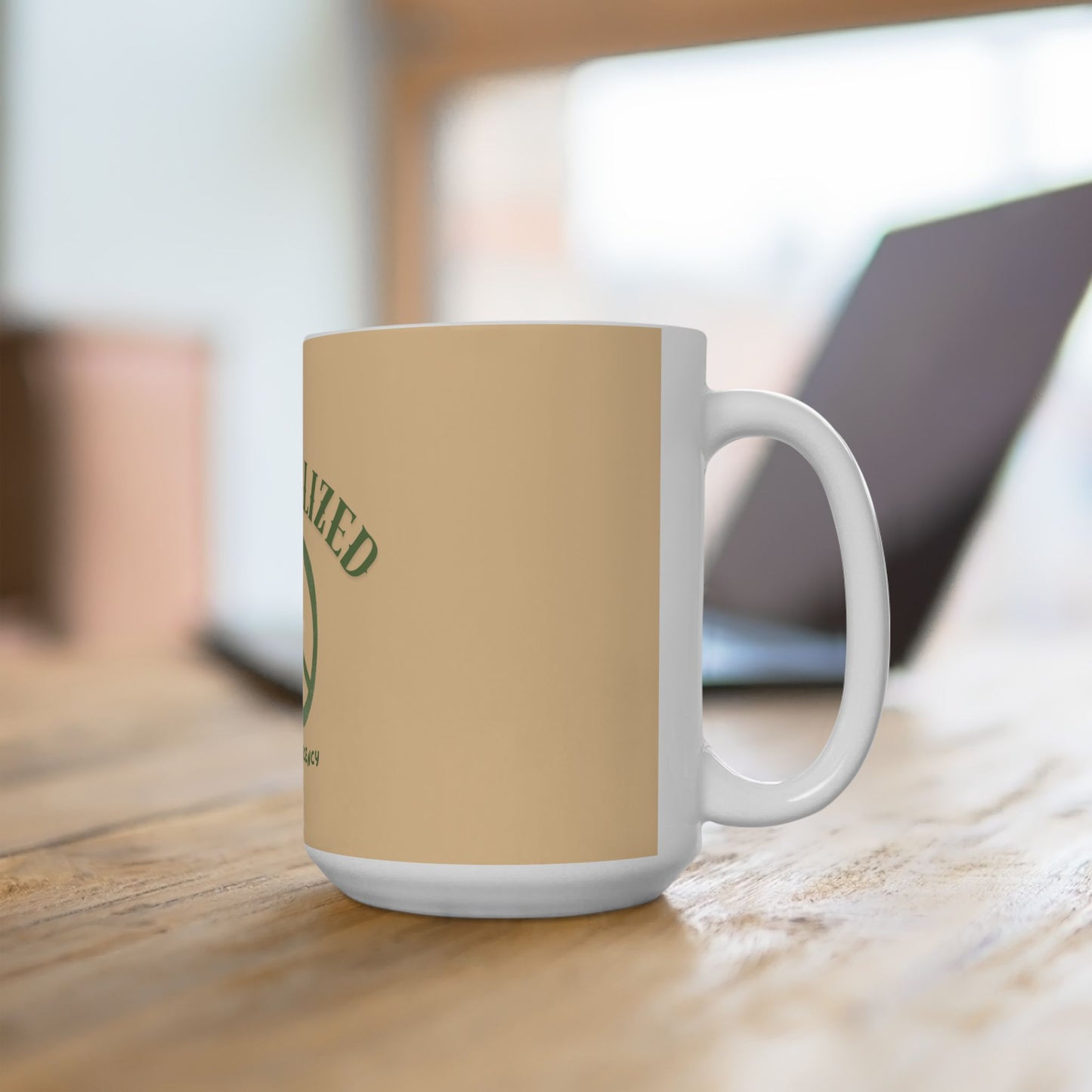 Radicalized By Basic Decency Peace Ceramic Mug