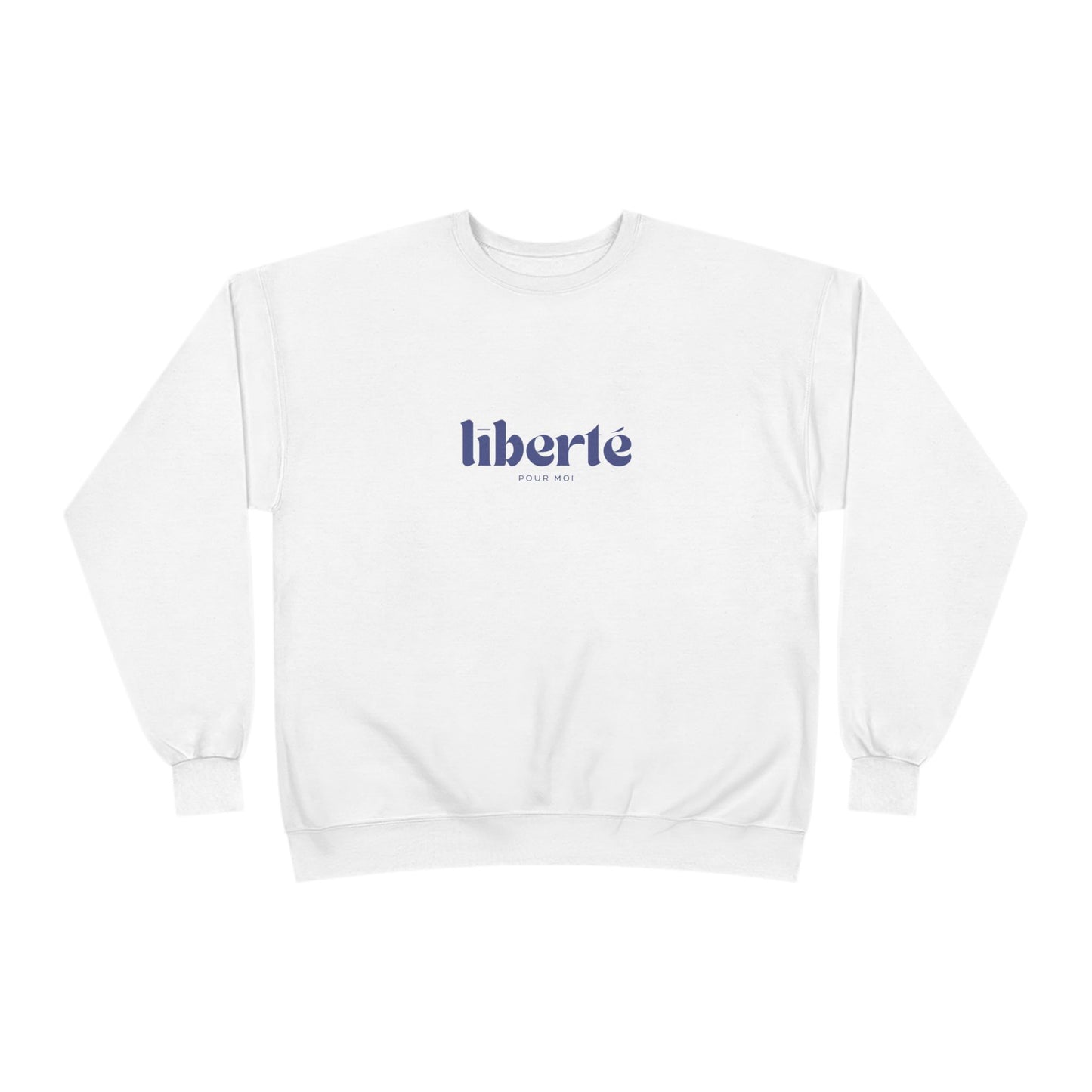 Liberté pour moi Cozy Sweatshirt, Independence Day Shirt