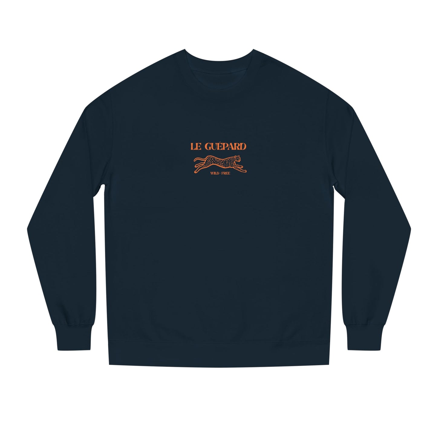 Classic Pink CHEETAH Crew Neck Sweatshirt - Le Guepard