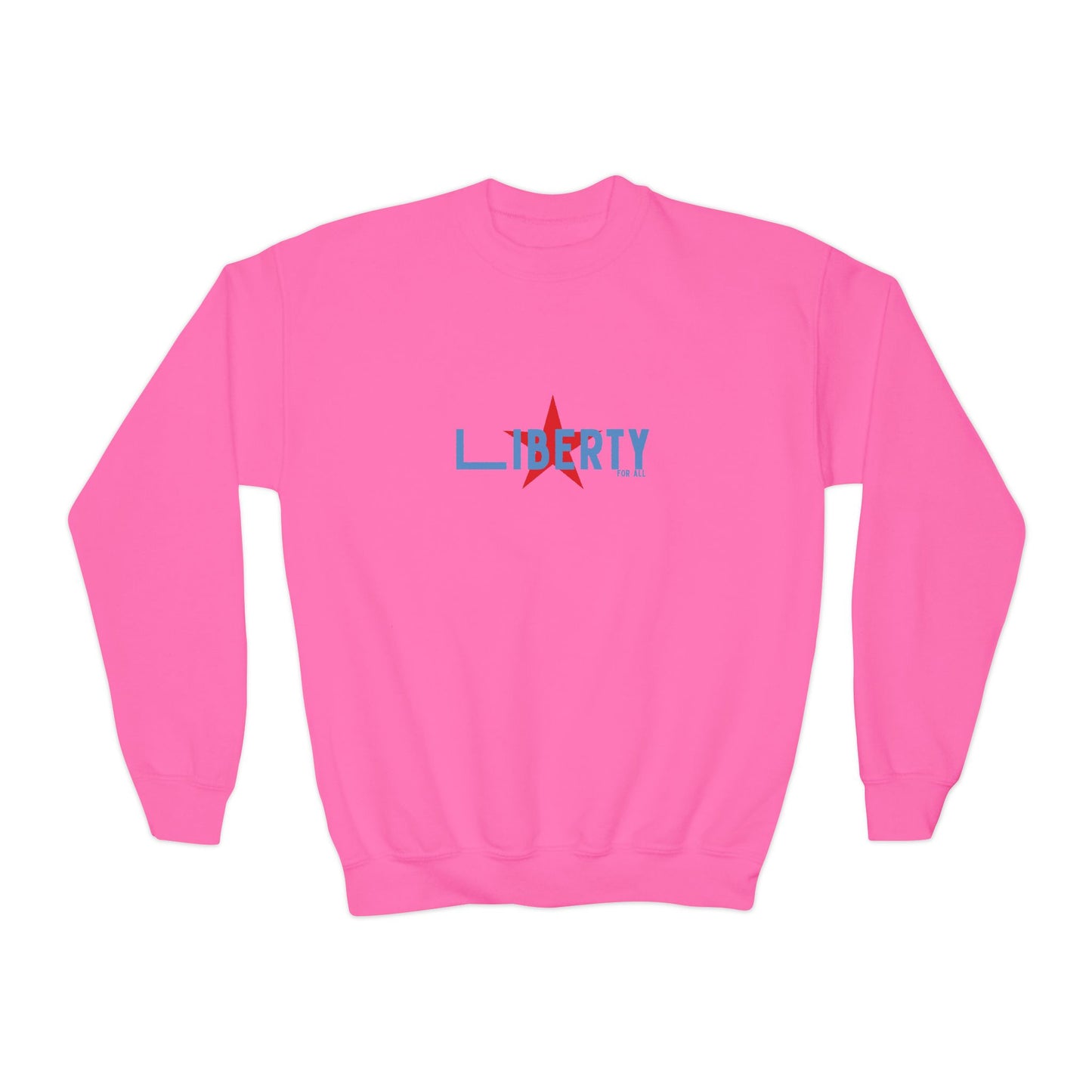 LIBERTY Star Youth Crewneck Sweatshirt