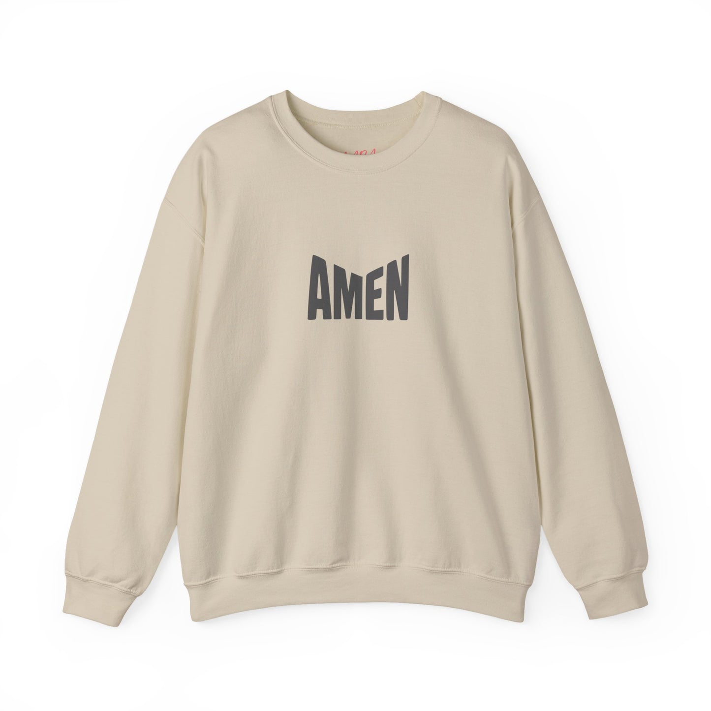 AMEN Crewneck Sweatshirt, SAND