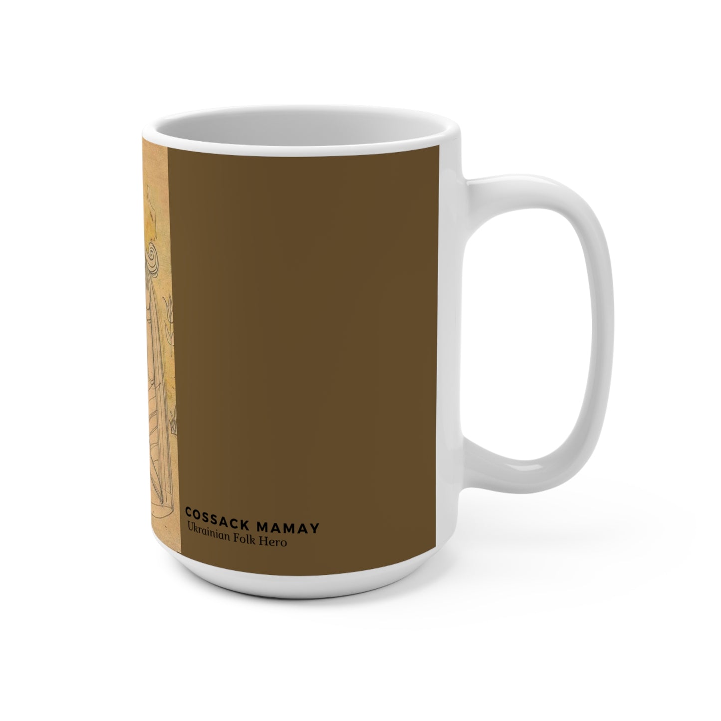 Ukrainian Folk Hero "COSSACK MAMAY" Mug