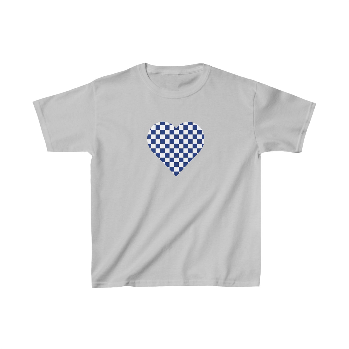 Checkerboard Heart Kids Tee | Preppy Kids
