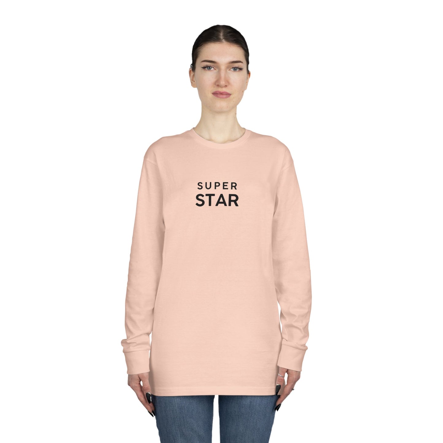 Super Lady Long Sleeve T-Shirt, Comfort Colors