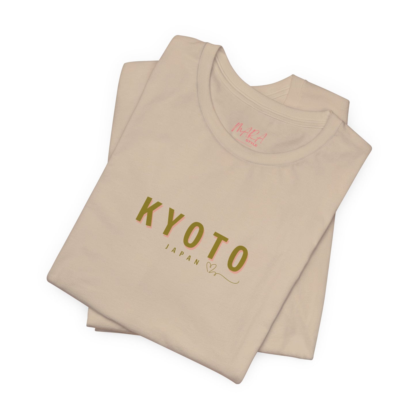 KYOTO Minimalist Unisex Tee, Global Nomad Collection