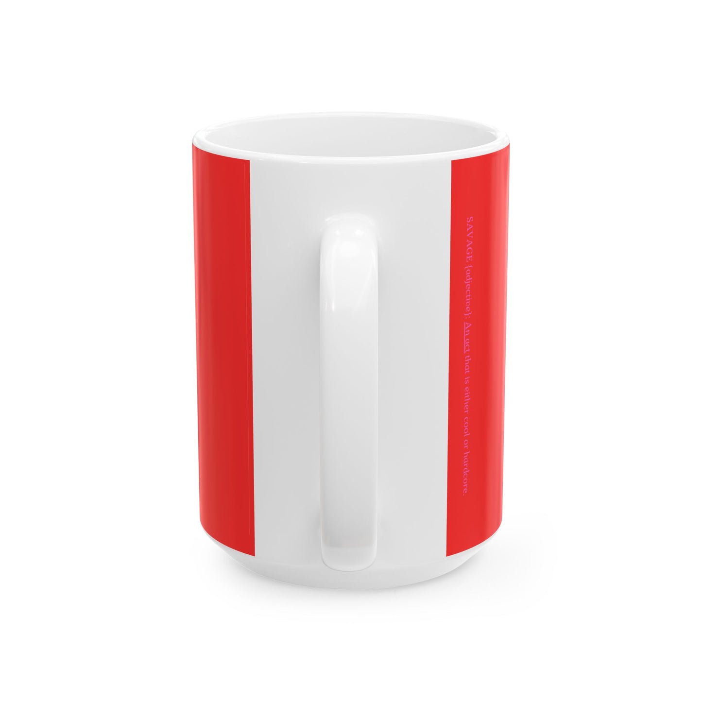 Bold Ceramic Mug - SAVAGE