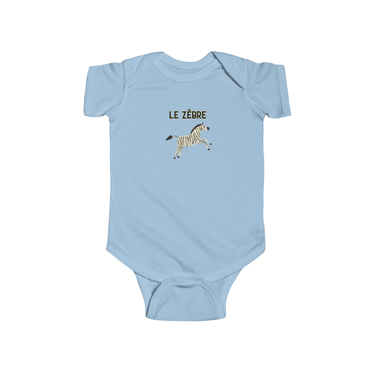 Cute Zebra Infant Bodysuit