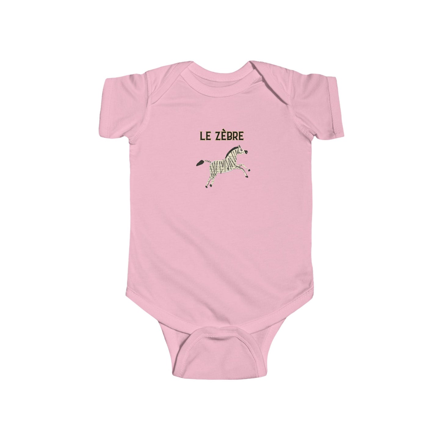 Cute Zebra Infant Bodysuit