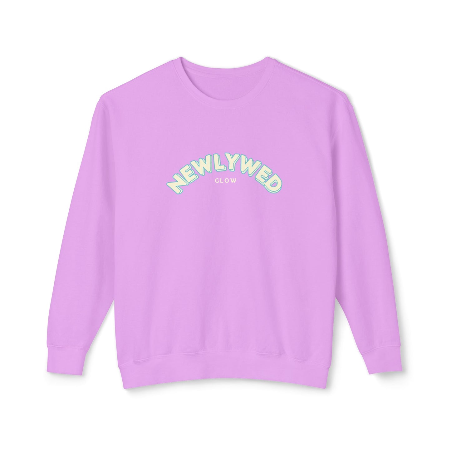 Newlywed Crewneck Sweatshirt, Pastel Colors