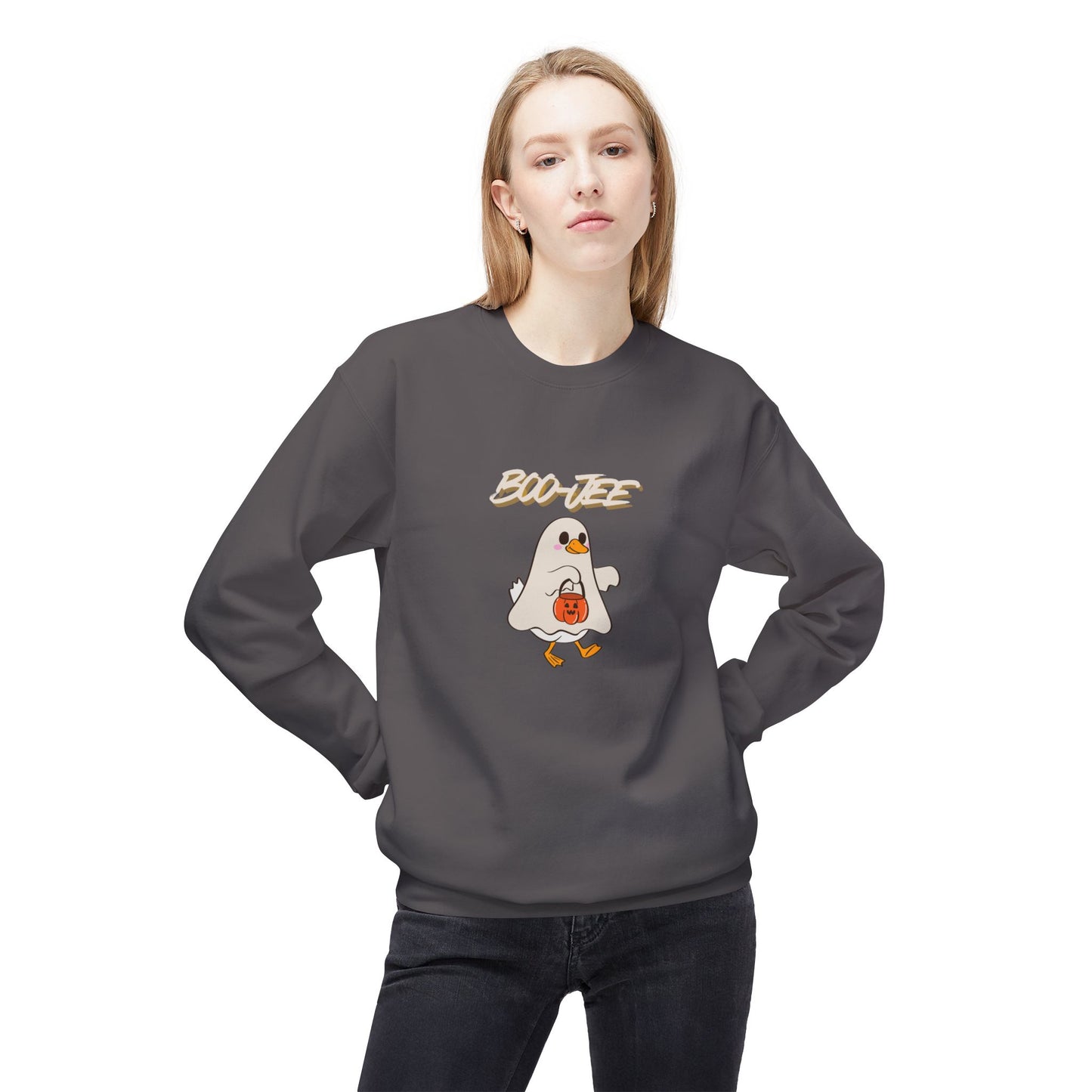 BOO-JEE Fleece Halloween Sweatshirt