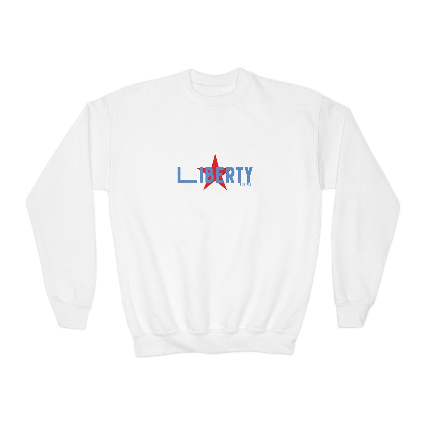 LIBERTY Star Youth Crewneck Sweatshirt