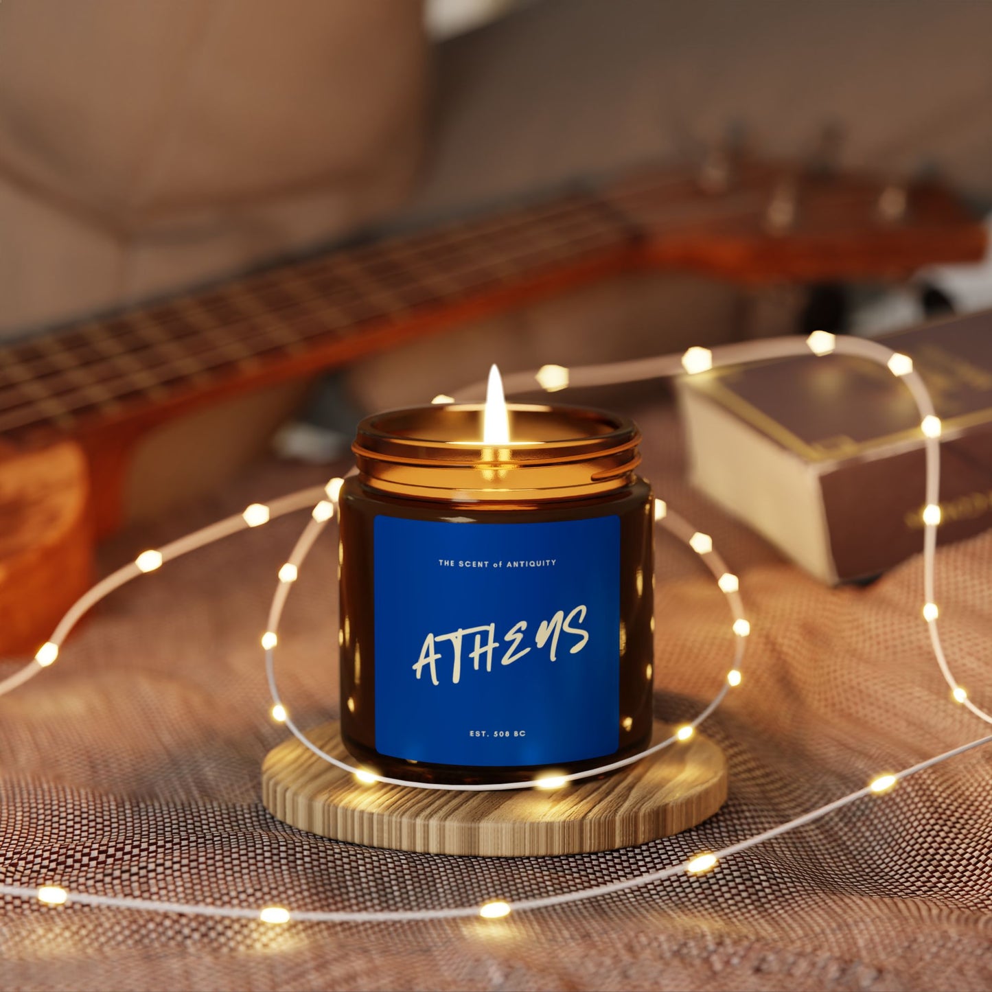 ATHENS "Scent of Antiquity" Soy Candle