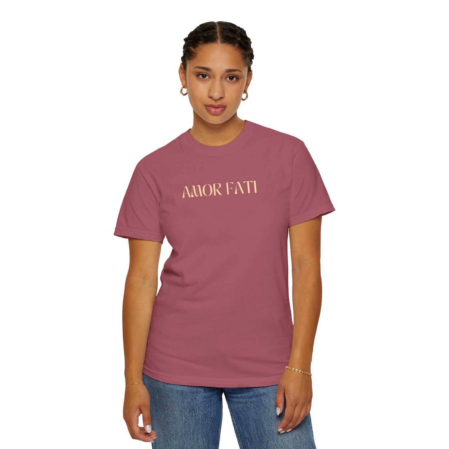 AMOR FATI Unisex Garment-Dyed T-shirt
