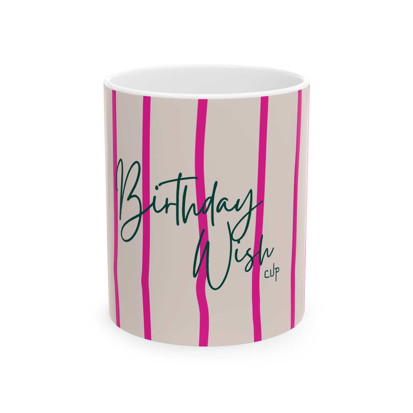 Whimsical Birthday Wish Ceramic Mug