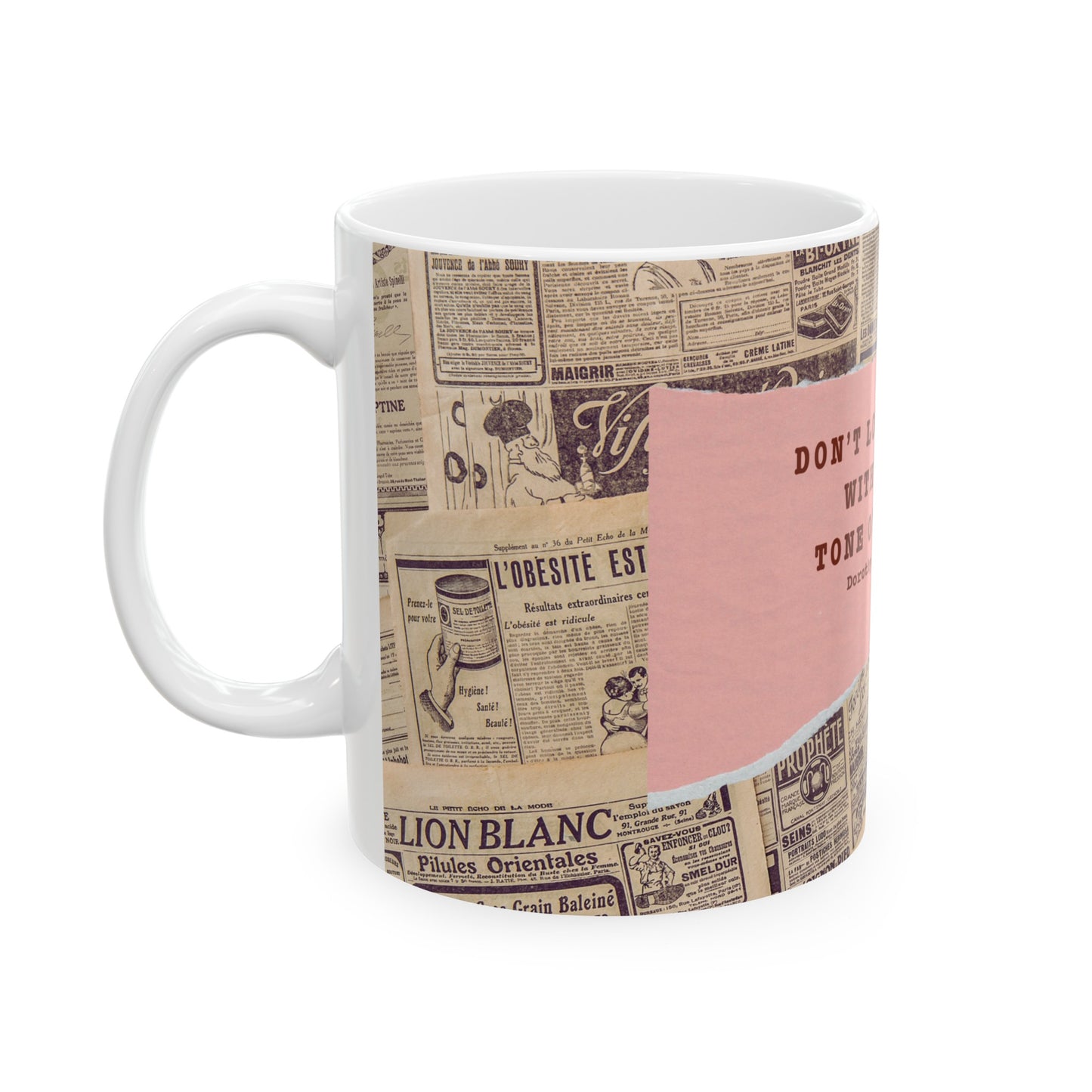 WITTY Mug | Dorothy Parker Quote