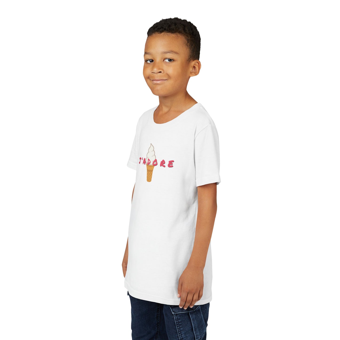 J'adore Ice Cream Youth Tee, Summer Shirt