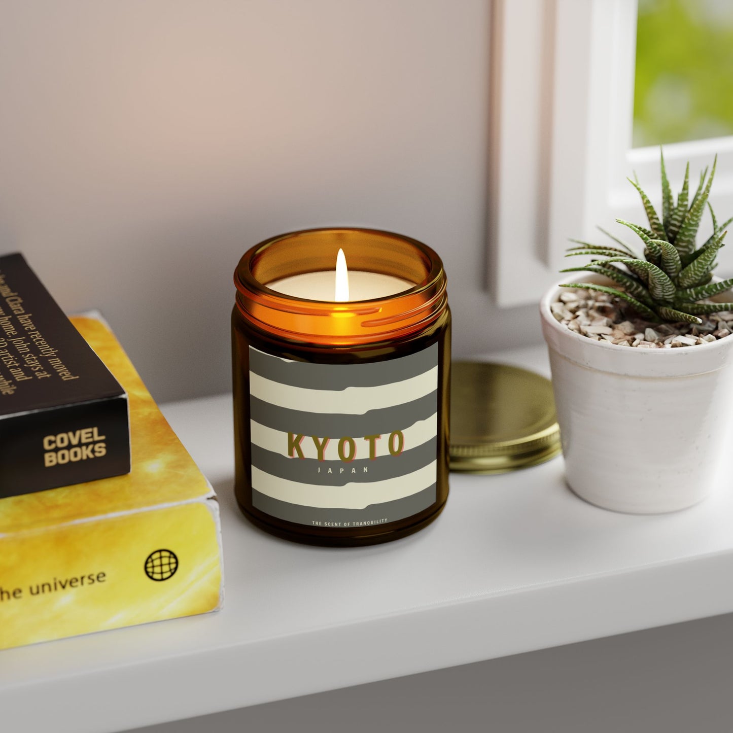 The Scent of Tranquility, KYOTO Candle, Cashmere Musk