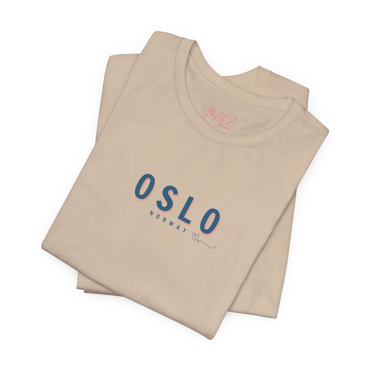 OSLO Minimalist Unisex Tee - Global Nomad Collection