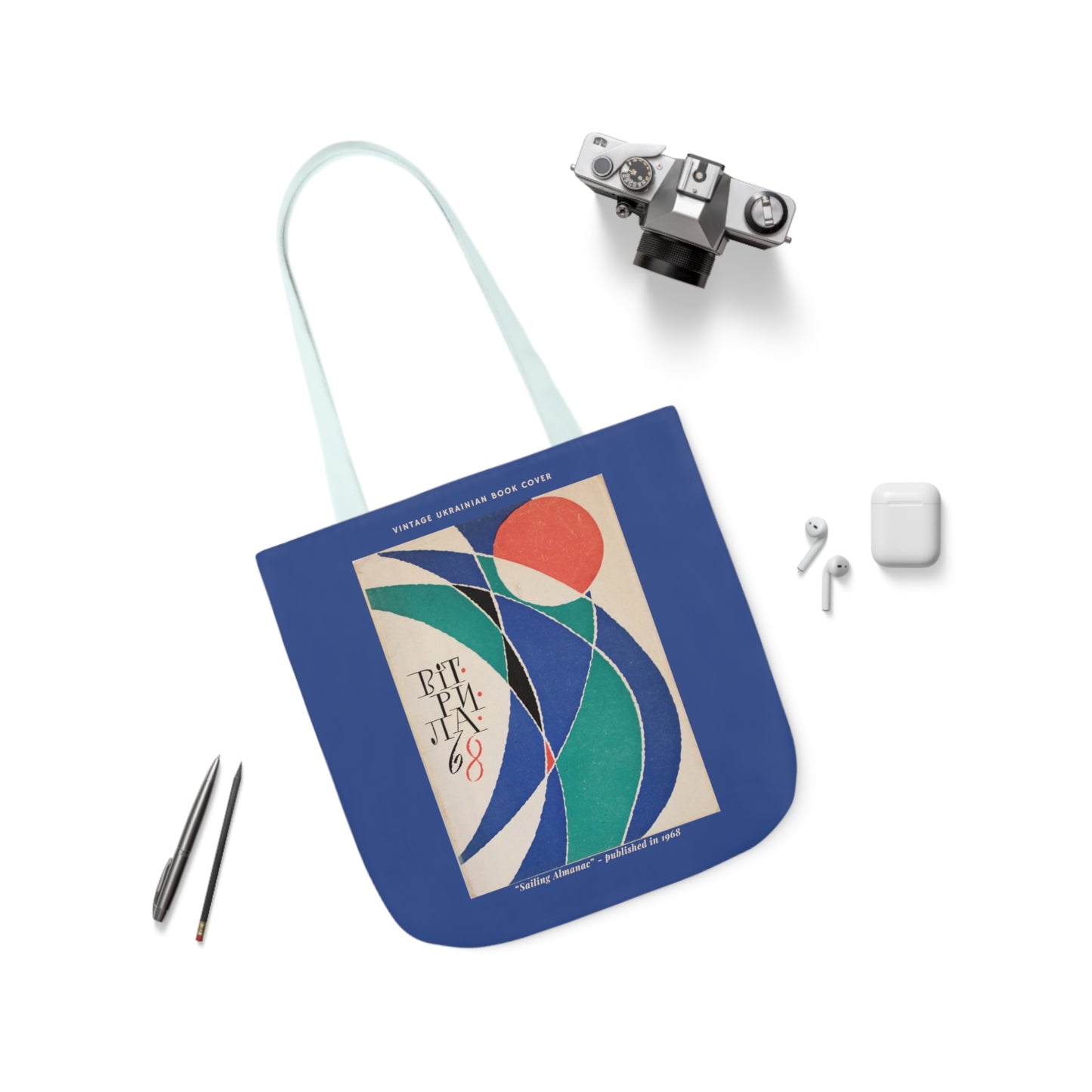 Vintage Sailing Almanac Design Tote Bag