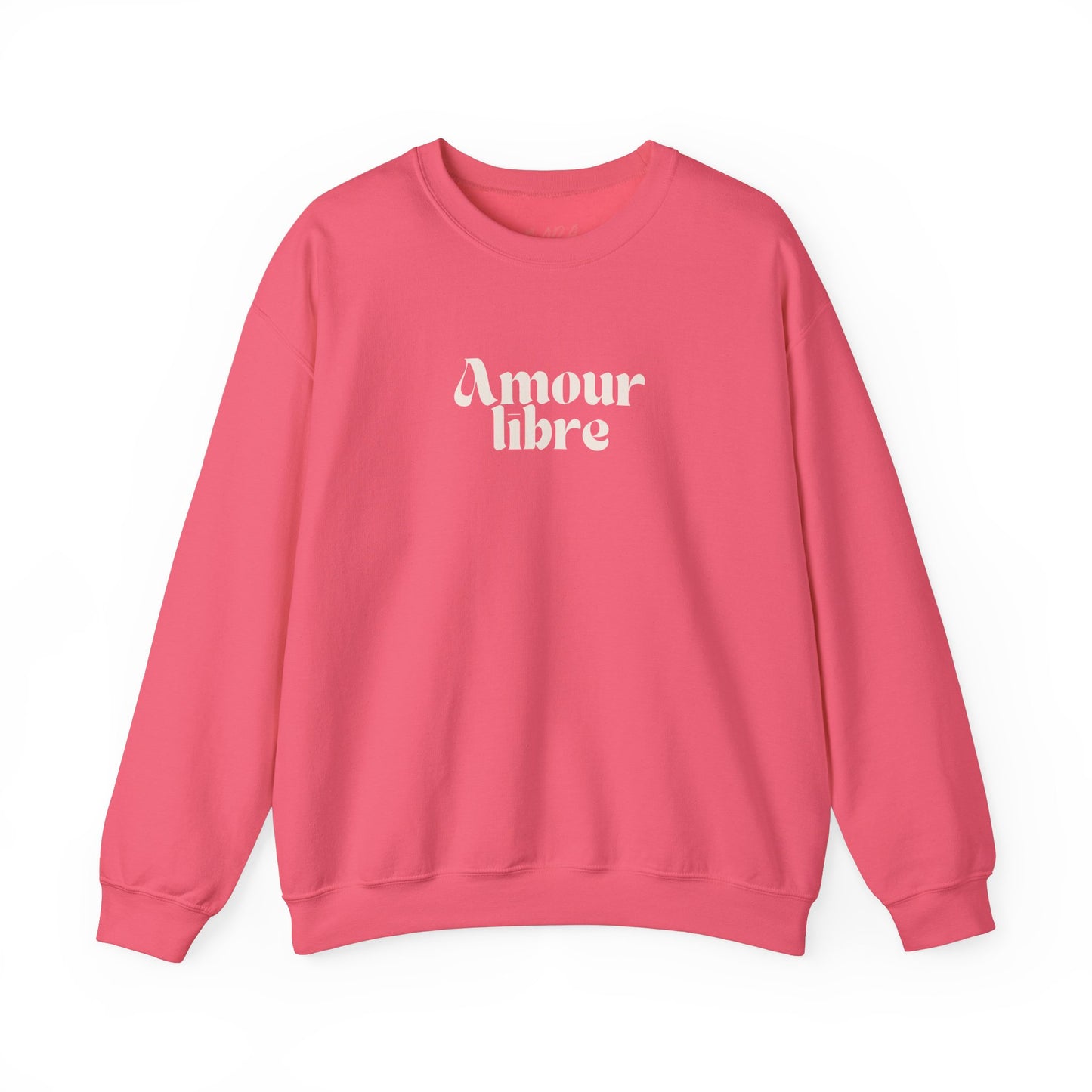 Amour Libre -Free Love Sweatshirt, French Preppy