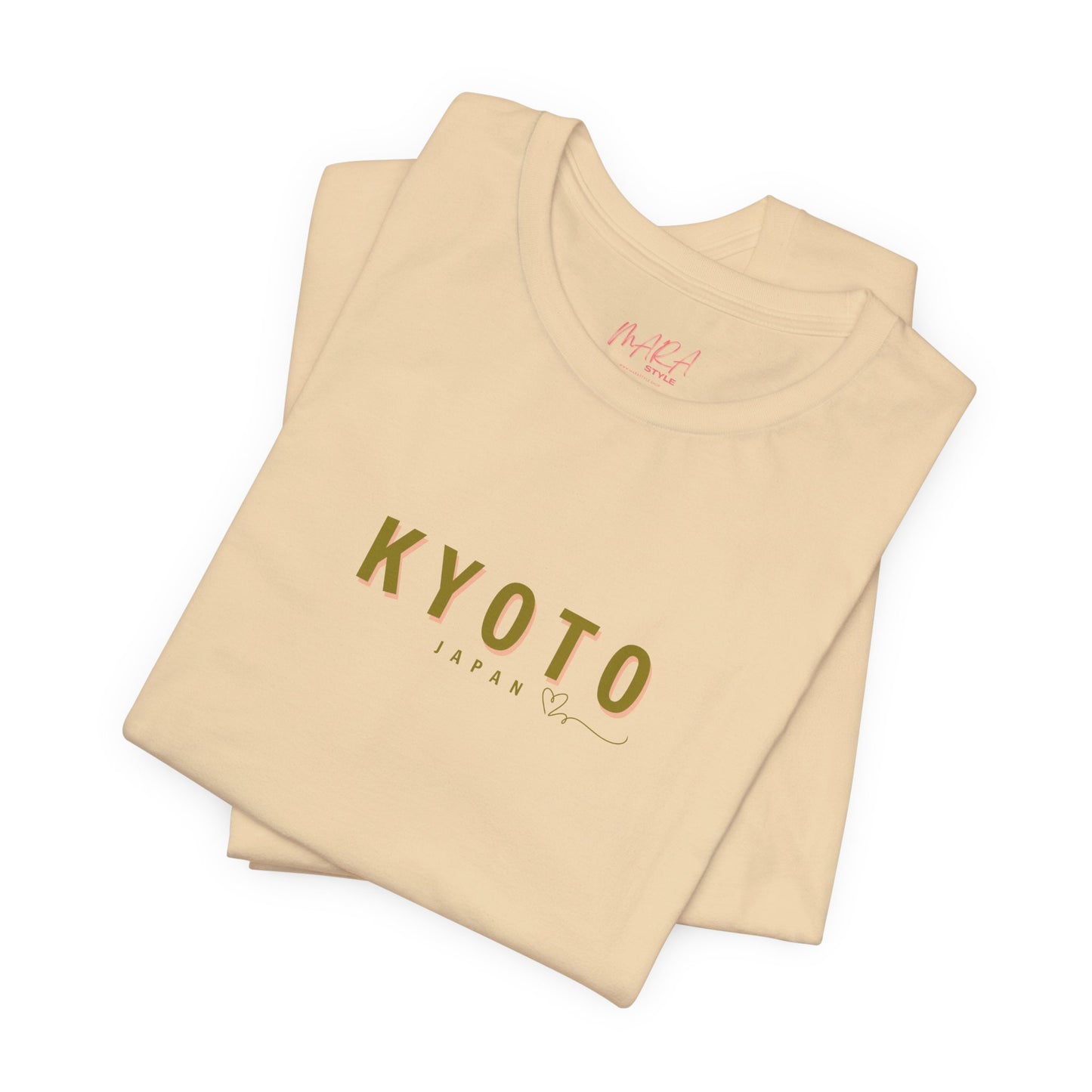 KYOTO Minimalist Unisex Tee, Global Nomad Collection