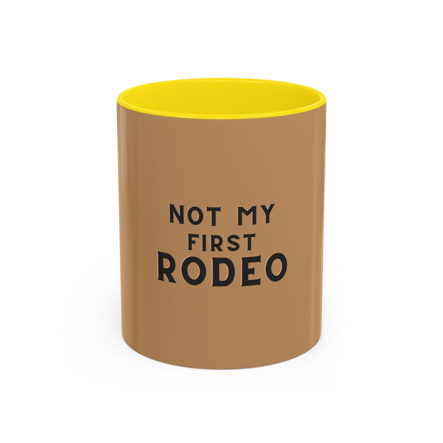 Not My First Rodeo Accent Mug - Ceramic Coffee Cup