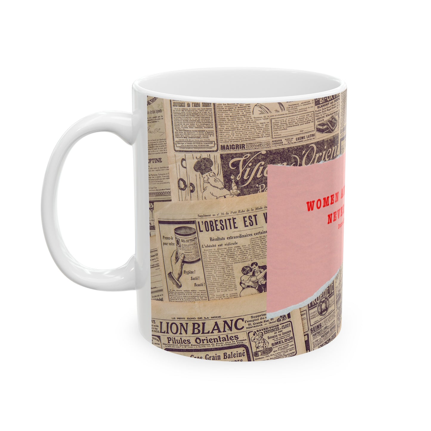 Witty Coffee Mug, Dorothy Parker Quote