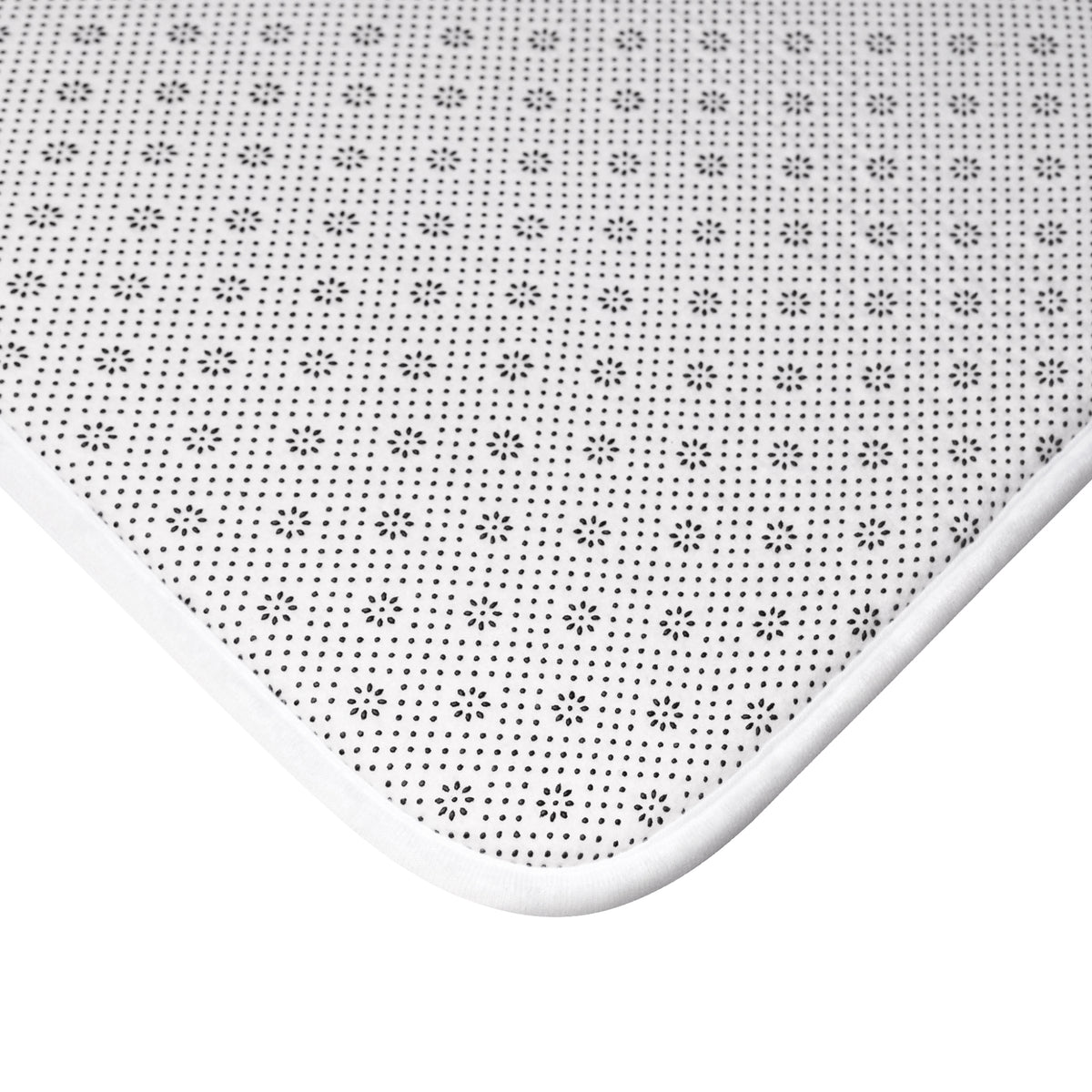 Nautical Vintage Sailboat Bath Mat, FRENCH BLUE — Soft Coastal Bathroom Rug