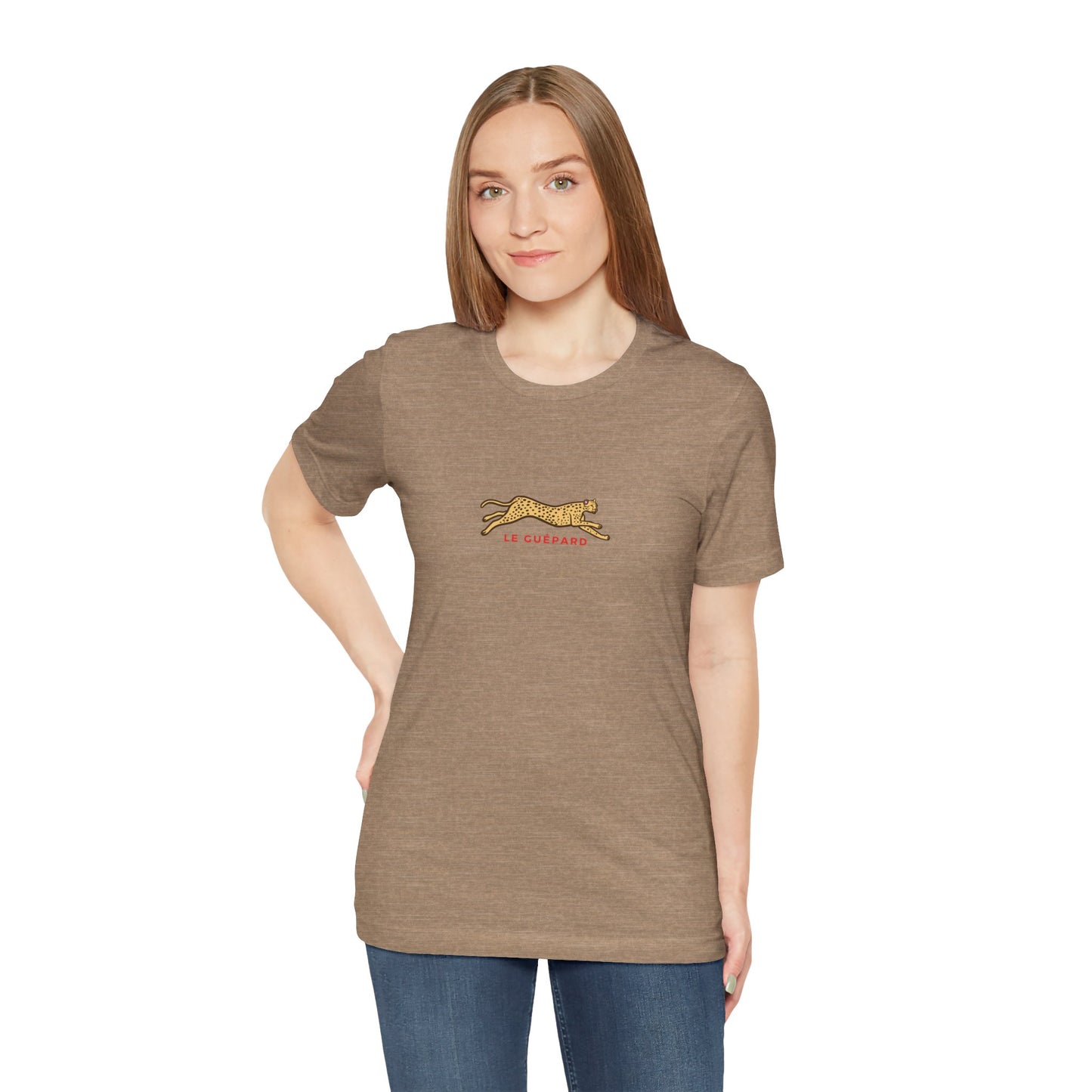 Le guépard Cheetah T-Shirt, French Preppy