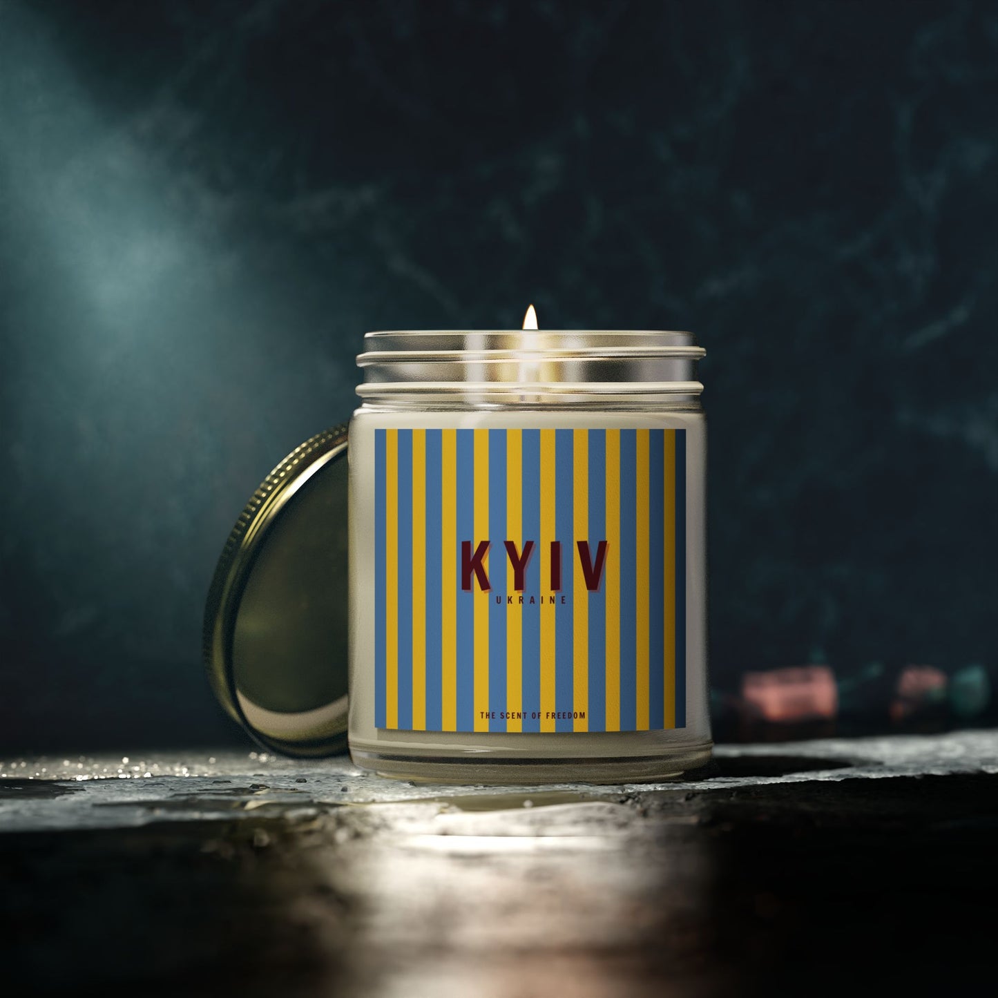 Scented Candle - KYIV Scent of Freedom - Fraiser Fir