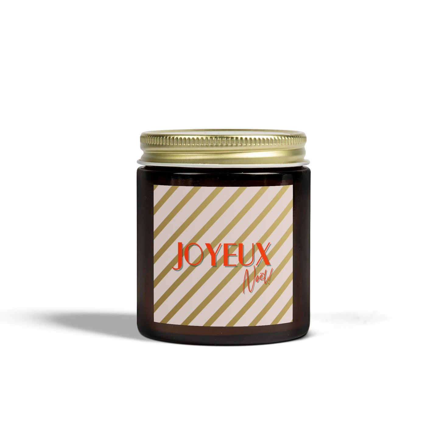 Festive Joyeux Noel Scented Candles, Holiday Decor