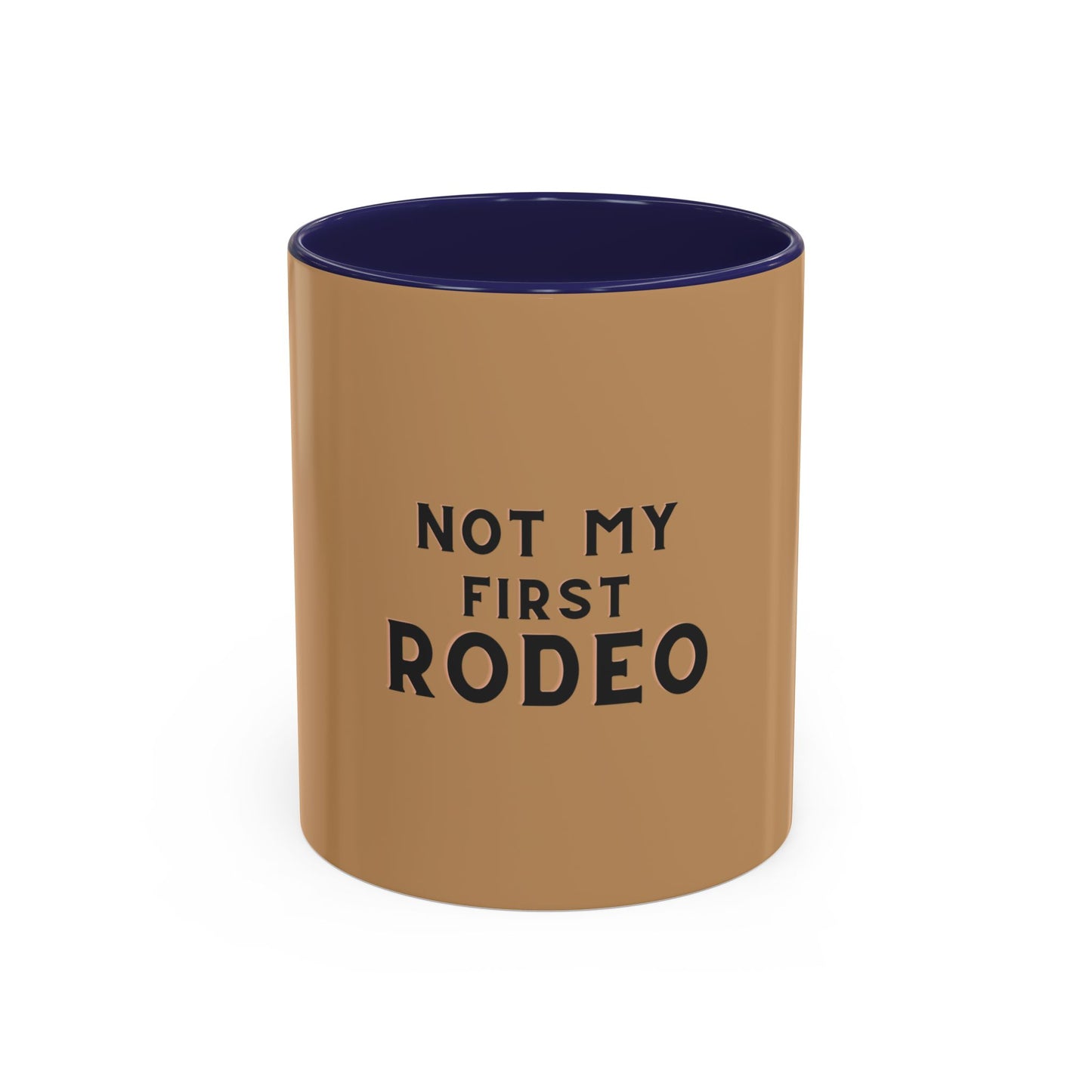 Not My First Rodeo Accent Mug - Ceramic Coffee Cup