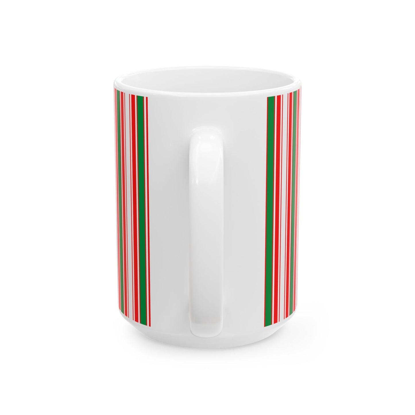 Santa Klaus Ceramic Mug, Holiday Decor