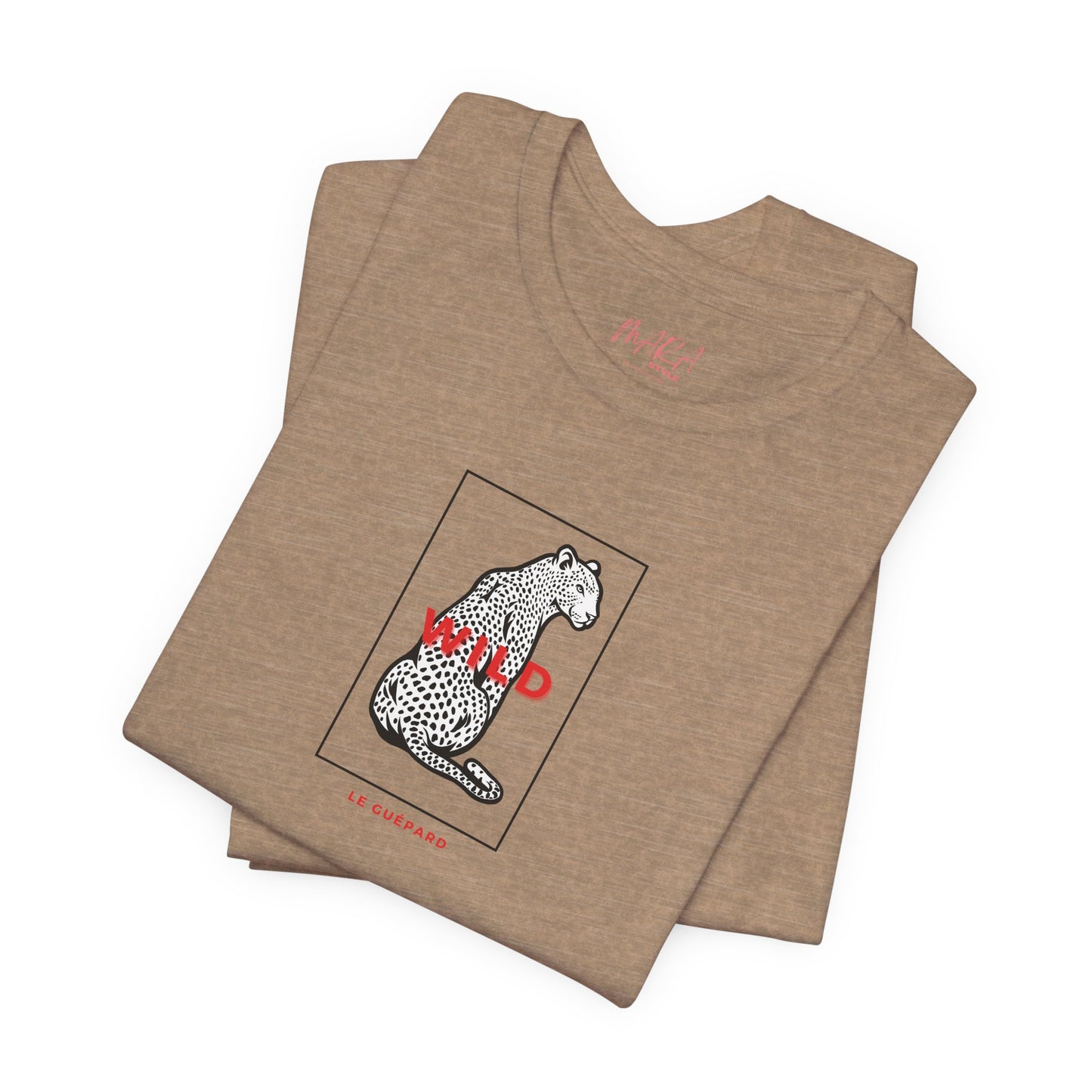 WILD Cheetah Tshirt | Le Guepard Classic Tee