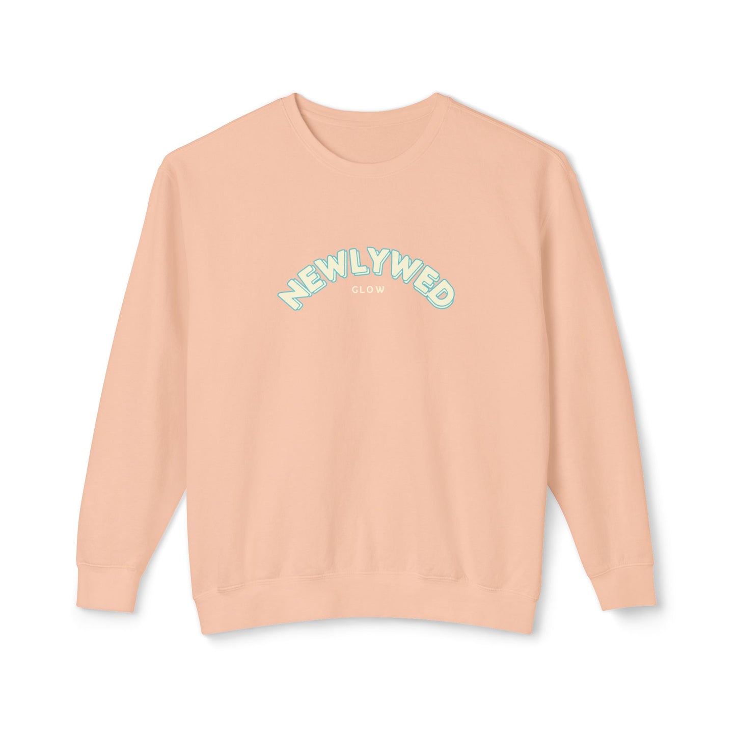 Newlywed Crewneck Sweatshirt, Pastel Colors
