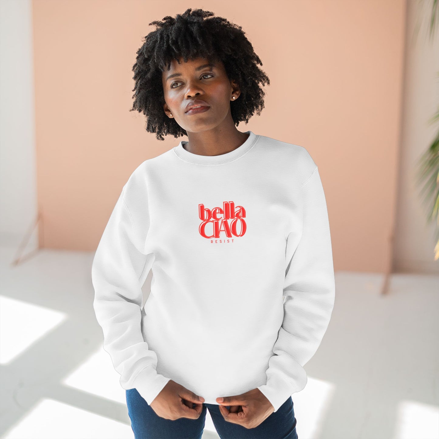 Bella Ciao Sweatshirt White