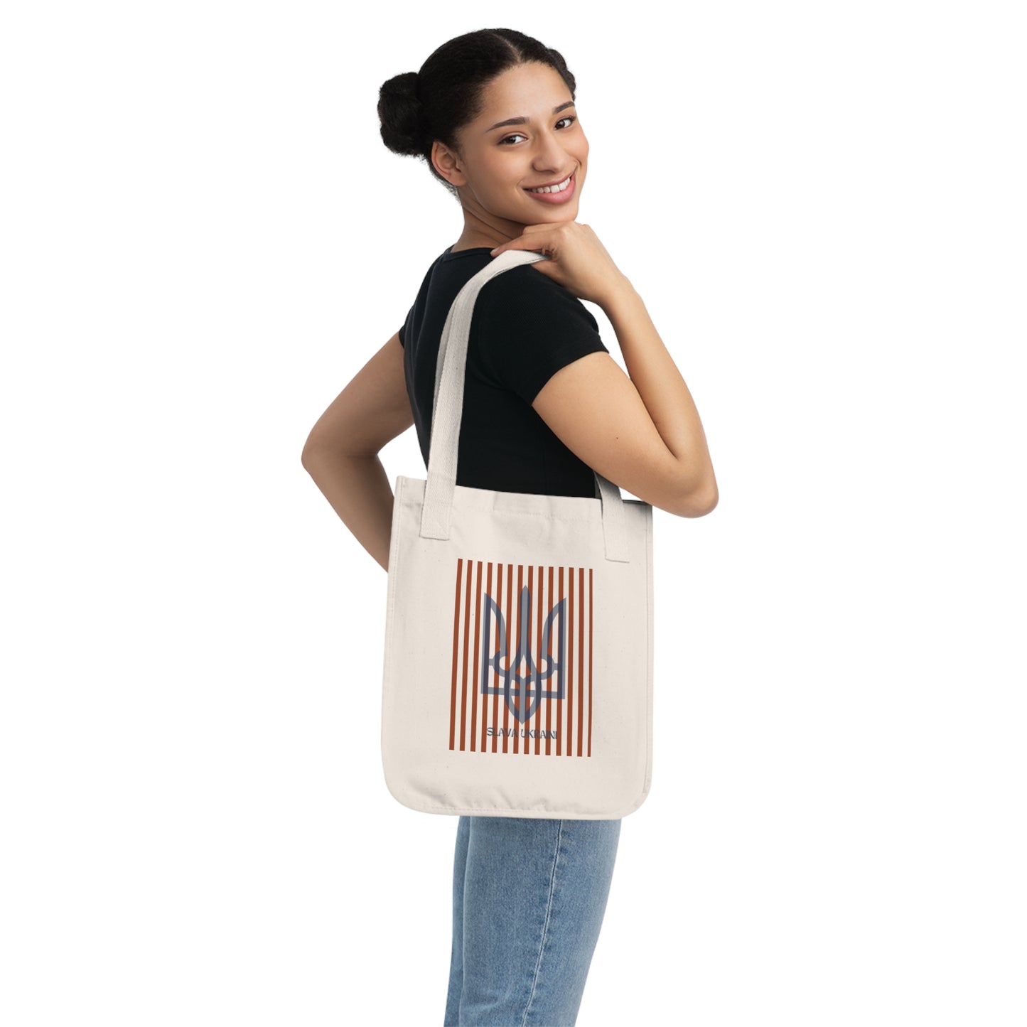 Ukrainian Trident Large Tote