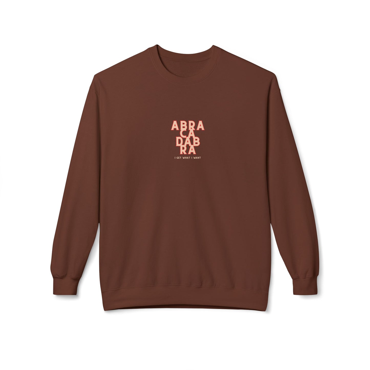 ABRACADABRA Fleece Sweatshirt, Halloween shirt