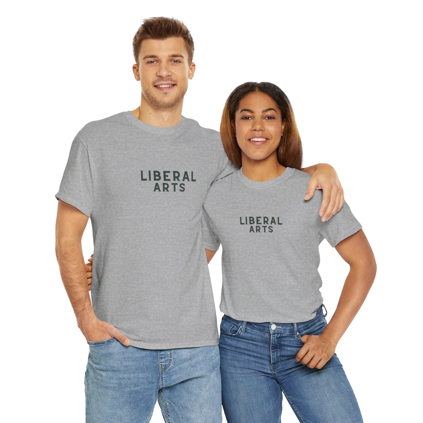 LIBERAL ARTS Unisex Heavy Cotton Tee, College Life