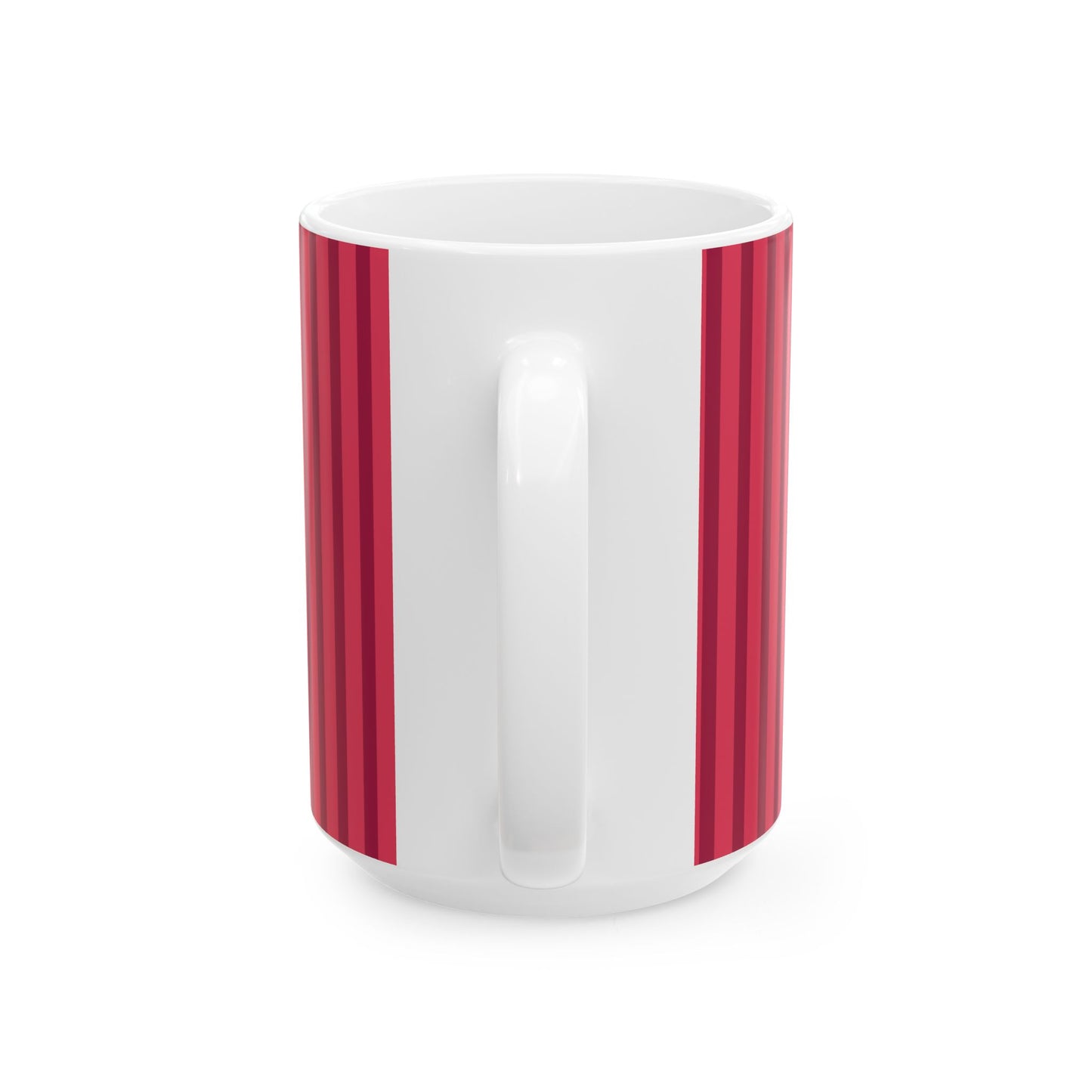 MORE LOVE Crimson Ceramic Mug — 11oz & 15oz
