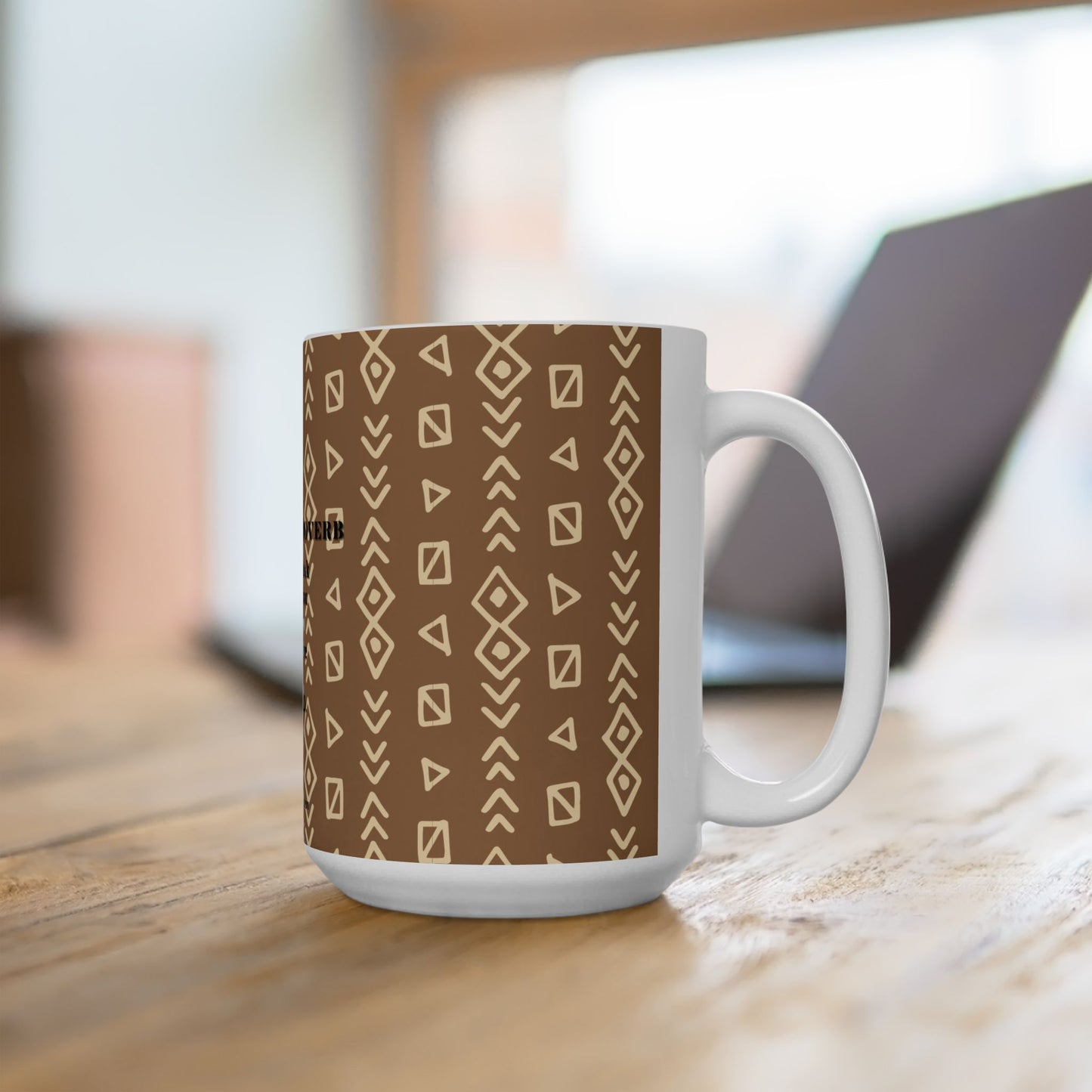 African Tribal pattern mug