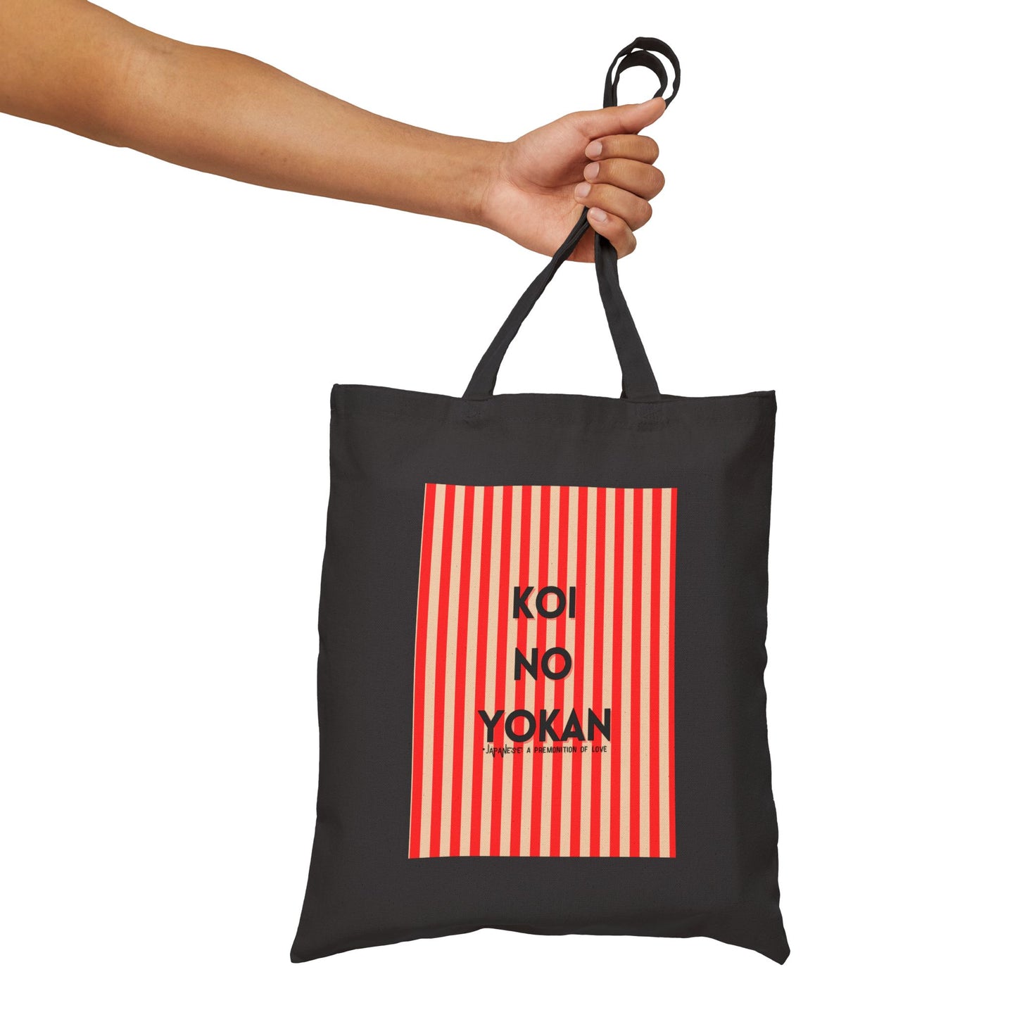 Japanese Style Canvas Tote Bag - Koi No Yokan