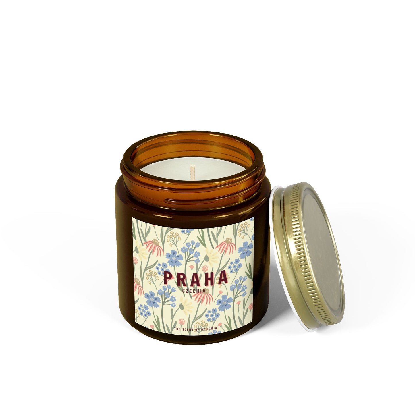The Scent of Bohemia, PRAHA Scented Candle, Midnight Blackberry