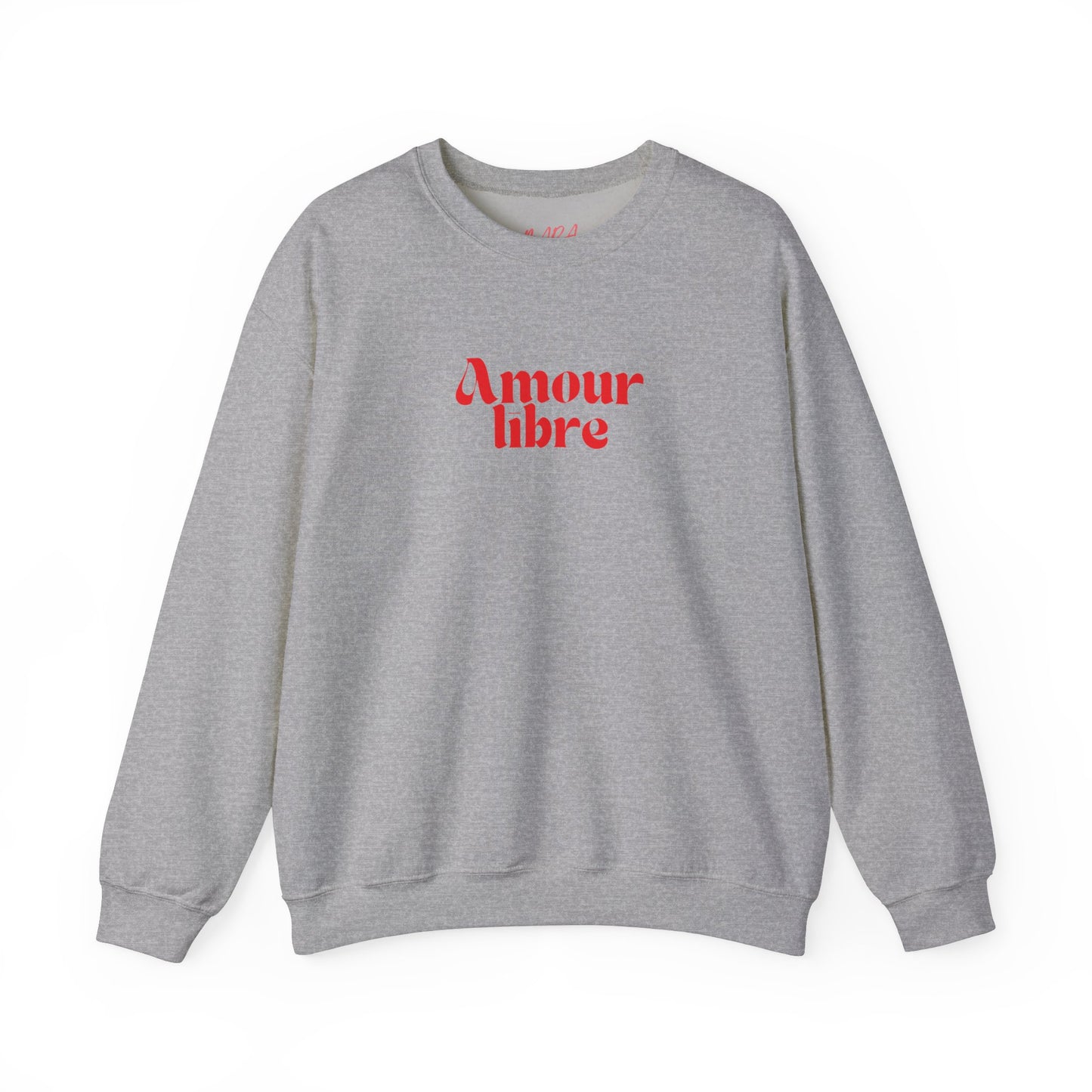 Amour Libre -Free Love Sweatshirt, French Preppy