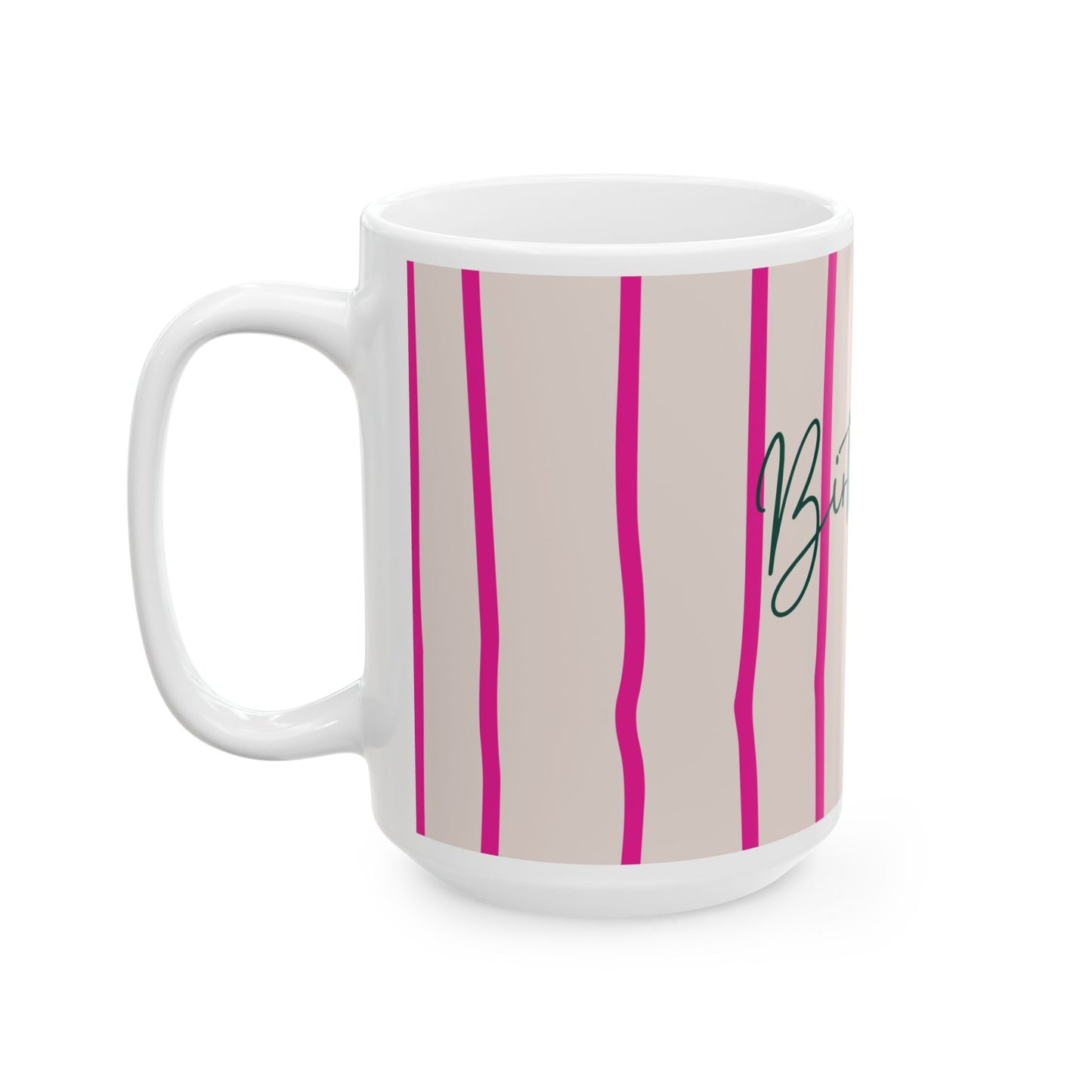 Whimsical Birthday Wish Ceramic Mug