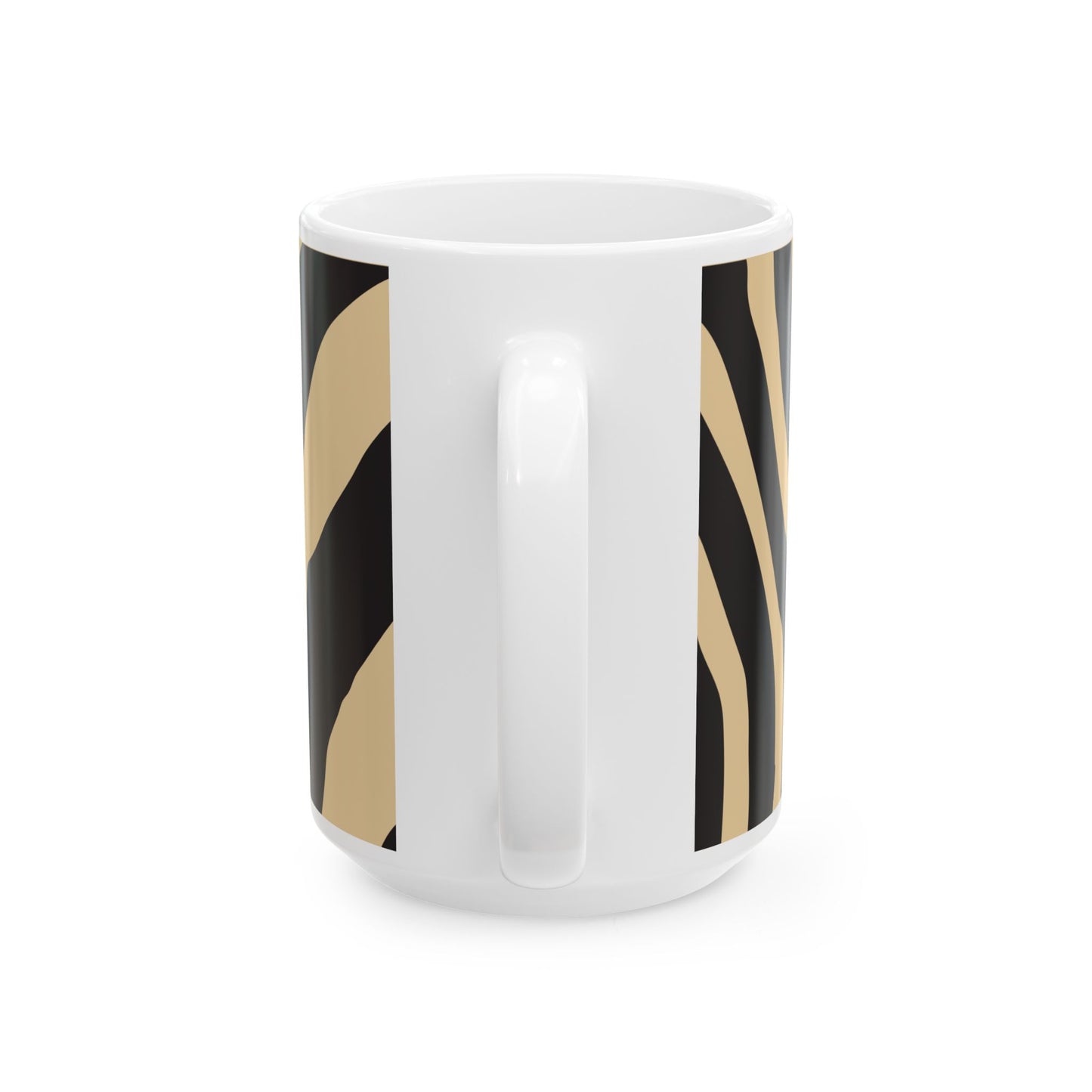 Zebra Print Mug, WILD and Free