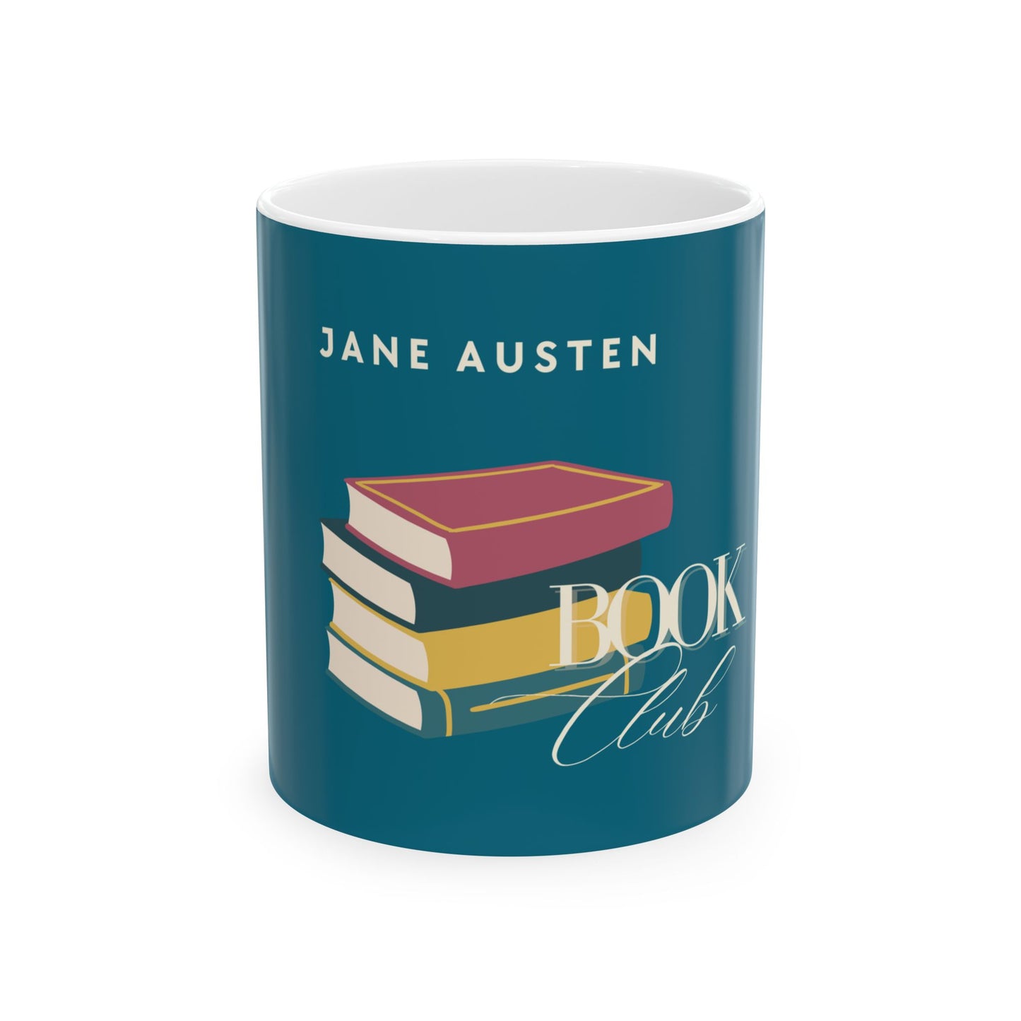 Jane Austen Book Club Mug, Literary Mug,